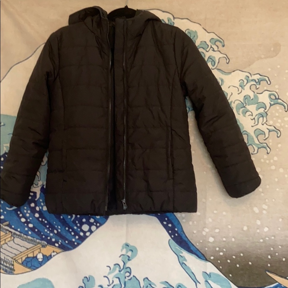 Puffer with Hood Gap